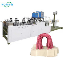 Hot-melt glue paper bag handle pasting machine kraft paper handle making machine